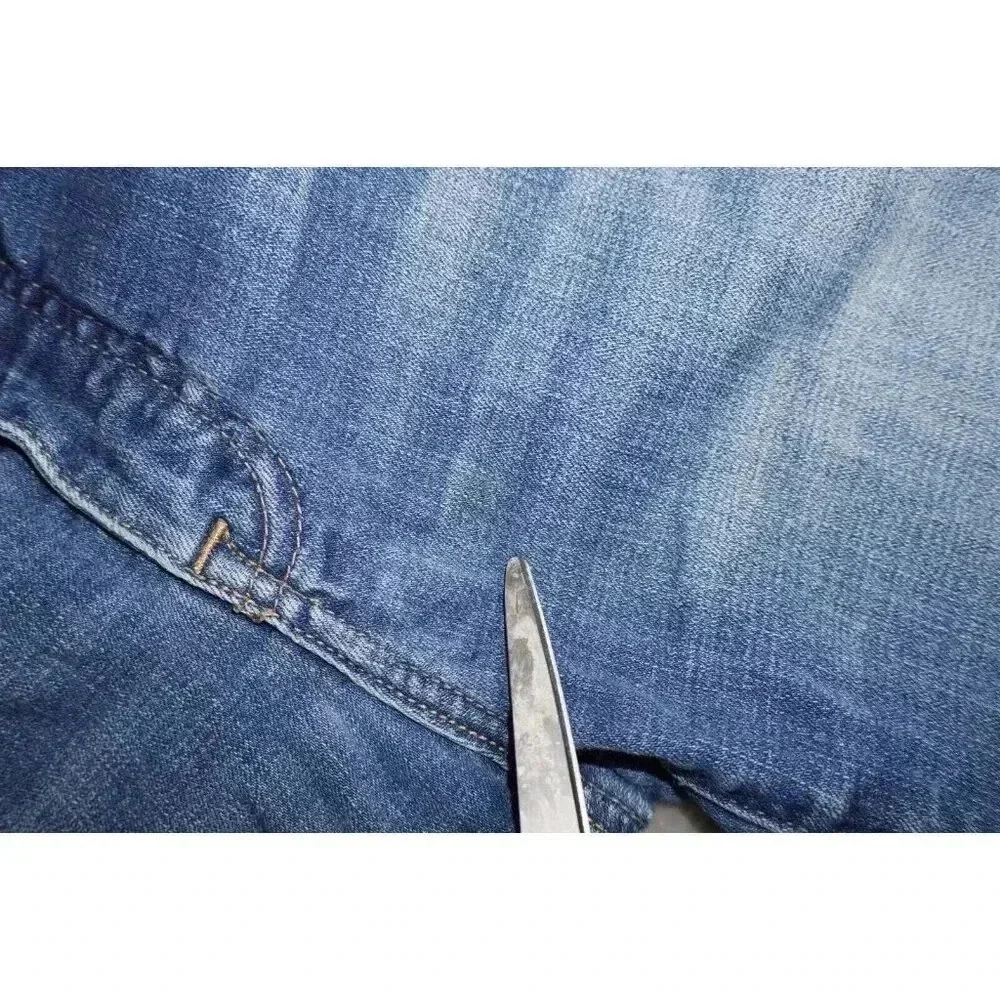 Lucky Brand Mid Rise Ava Skinny Ankle Medium Wash Size 6/28 Stretch Denim